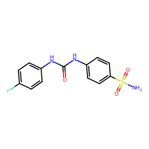 CAS: 178606-66-1 | PC105224 | 4-(3-(4-Fluorophenyl)Ureido)Benzenesulfonamide