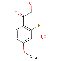 CAS: 745783-89-5 | PC10532 | 2-fluoro-4-methoxyphenylglyoxal hydrate