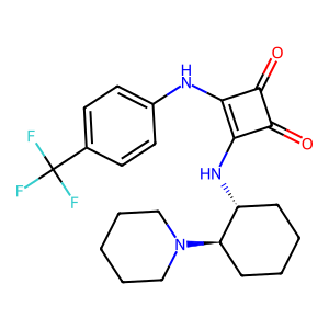 CAS: 1211565-08-0 | PC105372 | N-[(1R,2R)-2-(1-Piperidinyl)Cyclohexyl]-N'-[4-(Trifluoromethyl)Phenyl]Squaramide