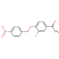 CAS:885949-79-1 | PC10561 | 1-[3-Fluoro-4-(4-nitrobenzyloxy)phenyl]-1-ethanone