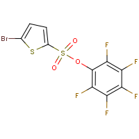 CAS:885949-67-7 | PC10565 | 2,3,4,5,6-Pentafluorophenyl-5-bromo-2-thiophenesulphonate