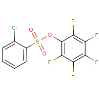 CAS: 885949-55-3 | PC10566 | 2,3,4,5,6-Pentafluorophenyl 2-chlorobenzenesulphonate