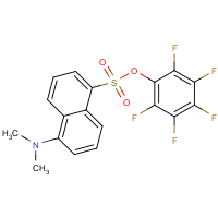 CAS:663175-92-6 | PC10571 | 2,3,4,5,6-Pentafluorophenyl 5-(dimethylamino)-1-naphthalenesulphonate
