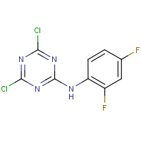 CAS: 1736-51-2 | PC10578 | 2,4-Dichloro-6-(2,4-difluoroanilino)-1,3,5-triazine