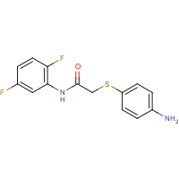 CAS:885267-54-9 | PC10580 | 2-[(4-Aminophenyl)thio]-N-(2,5-difluorophenyl)acetamide
