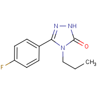 CAS:271798-52-8 | PC10582 | 3-(4-Fluorophenyl)-4,5-dihydro-4-propyl-1H-triazol-5-one