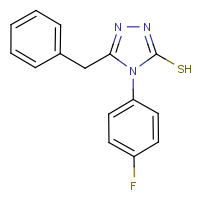 CAS:663181-80-4 | PC10588 | 5-Benzyl-4-(4-fluorophenyl)-4H-1,2,4-triazole-3-thiol