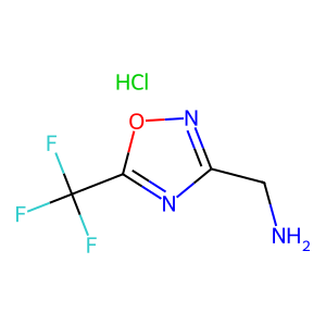 CAS: 1364677-67-7 | PC106273 | [5-(Trifluoromethyl)-1,2,4-oxadiazol-3-yl]methanamine hydrochloride