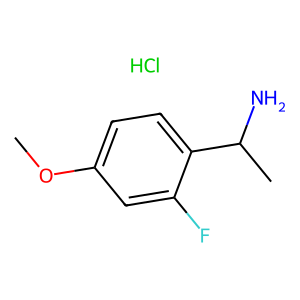 CAS: 1309602-79-6 | PC106303 | 1-(2-Fluoro-4-methoxyphenyl)ethylamine hydrochloride