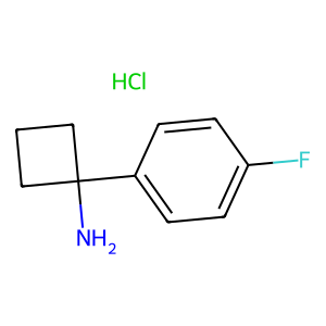 CAS: 1216658-90-0 | PC106345 | 1-(4-Fluorophenyl)cyclobutan-1-amine hydrochloride