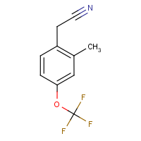 CAS:886763-09-3 | PC1064 | 2-methyl-4-(trifluoromethoxy)phenylacetonitrile