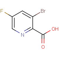 CAS: 1189513-55-0 | PC10646 | 3-Bromo-5-fluoropyridine-2-carboxylic acid