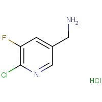 CAS:1257535-10-6 | PC10648 | 3-(Aminomethyl)-6-chloro-5-fluoropyridine hydrochloride