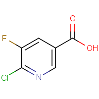 CAS: 38186-86-6 | PC10650 | 6-Chloro-5-fluoronicotinic acid