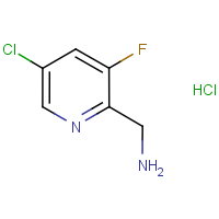 CAS:1257535-29-7 | PC10651 | 2-(Aminomethyl)-5-chloro-3-fluoropyridine hydrochloride