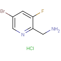CAS:1257535-19-5 | PC10652 | 2-(Aminomethyl)-5-bromo-3-fluoropyridine hydrochloride