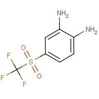 CAS:2355-16-0 | PC10662 | 4-[(Trifluoromethyl)sulphonyl]benzene-1,2-diamine