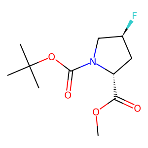 CAS: 647857-39-4 | PC106682 | 1-tert-Butyl 2-methyl (2R,4S)-4-fluoropyrrolidine-1,2-dicarboxylate