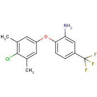 CAS:175134-99-3 | PC1070B | 2-(4-Chloro-3,5-dimethylphenoxy)-5-(trifluoromethyl)aniline