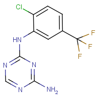 CAS:175204-34-9 | PC1070F | 2-Amino-4-[2-chloro-5-(trifluoromethyl)phenylamino]-1,3,5-triazine