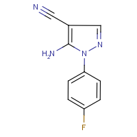CAS:51516-70-2 | PC1070M | 5-Amino-1-(4-fluorophenyl)-1H-pyrazole-4-carbonitrile