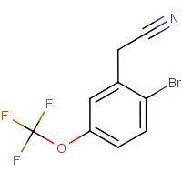 CAS:886763-17-3 | PC1071 | 2-Bromo-5-(trifluoromethoxy)phenylacetonitrile