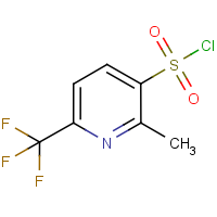 CAS: 1257535-05-9 | PC10713 | 2-Methyl-6-(trifluoromethyl)pyridine-3-sulphonyl chloride