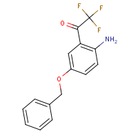 CAS: 1234182-32-1 | PC10728 | 1-[2-Amino-5-(benzyloxy)phenyl]-2,2,2-trifluoroethan-1-one