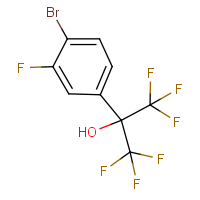 CAS: 1917307-13-1 | PC10736 | 2-(4-Bromo-3-fluorophenyl)-1,1,1,3,3,3-hexafluoropropan-2-ol