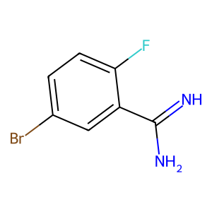 CAS: 1100752-70-2 | PC107717 | 5-Bromo-2-fluorobenzene-1-carboximidamide