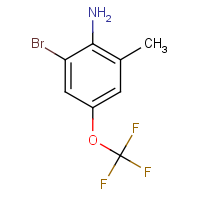 CAS:887266-83-3 | PC1084 | 2-Bromo-6-methyl-4-(trifluoromethoxy)aniline