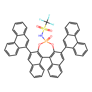CAS: 1256334-83-4 | PC108614 | (11bS)-1,1,1-Trifluoro-N-(4-oxido-2,6-di(phenanthren-9-yl)dinaphtho[2,1-d:1',2'-f][1,3,2]dioxaphosphepin-4-yl)methanesulfonamide