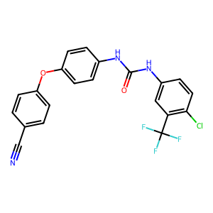 CAS: 1313019-65-6 | PC108723 | 1-(4-Chloro-3-(Trifluoromethyl)Phenyl)-3-(4-(4-Cyanophenoxy)Phenyl)Urea