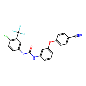 CAS: 1400989-25-4 | PC108739 | 1-(4-Chloro-3-(Trifluoromethyl)Phenyl)-3-(3-(4-Cyanophenoxy)Phenyl)Urea