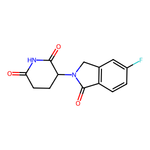 CAS: 2468780-76-7 | PC109051 | 3-(5-Fluoro-1-Oxoisoindolin-2-Yl)Piperidine-2,6-Dione