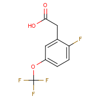 CAS: 886497-98-9 | PC1100 | 2-Fluoro-5-(trifluoromethoxy)phenylacetic acid
