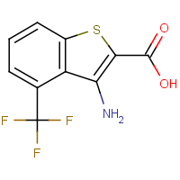 CAS:1648807-88-8 | PC110014 | 3-Amino-4-(trifluoromethyl)benzo[b]thiophene-2-carboxylic acid