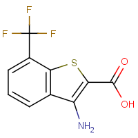 CAS:1648807-91-3 | PC110017 | 3-Amino-7-(trifluoromethyl)benzo[b]thiophene-2-carboxylic acid