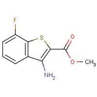 CAS:2090172-47-5 | PC110027 | Methyl 3-amino-7-fluorobenzo[b]thiophene-2-carboxylate