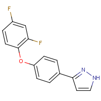 CAS:861213-56-1 | PC110032 | 3-[4-(2,4-Difluorophenoxy)phenyl]-1H-pyrazole