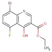 CAS:655236-28-5 | PC110038 | Ethyl 8-bromo-5-fluoro-4-hydroxyquinoline-3-carboxylate