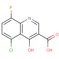 CAS: 1019015-75-8 | PC110041 | 5-Chloro-8-fluoro-4-hydroxyquinoline-3-carboxylic acid