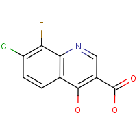 CAS: 1019015-91-8 | PC110043 | 7-Chloro-8-fluoro-4-hydroxyquinoline-3-carboxylic acid