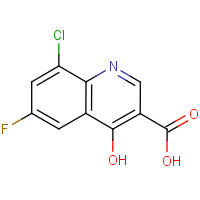 CAS:1019015-99-6 | PC110044 | 8-Chloro-6-fluoro-4-hydroxyquinoline-3-carboxylic acid
