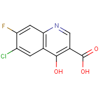 CAS:1065093-55-1 | PC110046 | 6-Chloro-7-fluoro-4-hydroxyquinoline-3-carboxylic acid