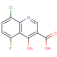 CAS:1065093-58-4 | PC110048 | 8-Chloro-5-fluoro-4-hydroxyquinoline-3-carboxylic acid