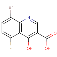 CAS:1065093-62-0 | PC110050 | 8-Bromo-5-fluoro-4-hydroxyquinoline-3-carboxylic acid
