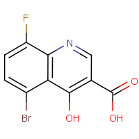 CAS:1065093-65-3 | PC110051 | 5-Bromo-8-fluoro-4-hydroxyquinoline-3-carboxylic acid