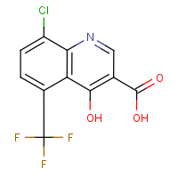CAS:641993-18-2 | PC110054 | 8-Chloro-4-hydroxy-5-(trifluoromethyl)quinoline-3-carboxylic acid