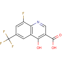 CAS:1065093-73-3 | PC110055 | 8-Fluoro-4-hydroxy-6-(trifluoromethyl)quinoline-3-carboxylic acid
